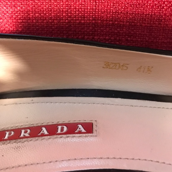Prada open toe espadrille wedge - Picture 3 of 5